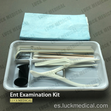 Kit de examen de nariz y garganta desechable de orejas